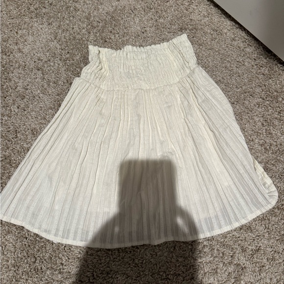 Zara Cream Mini Skirt / Skort - Picture 1 of 4